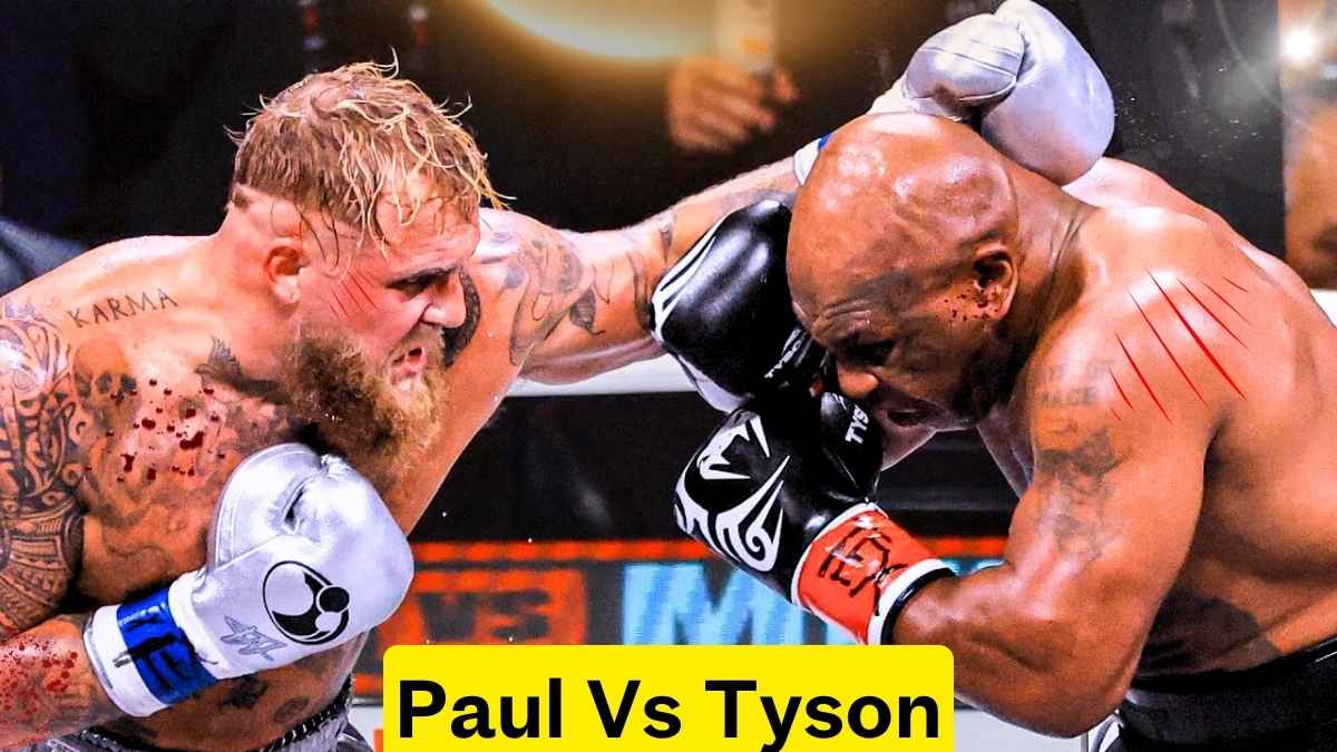 Jake Paul vs Mike Tyson