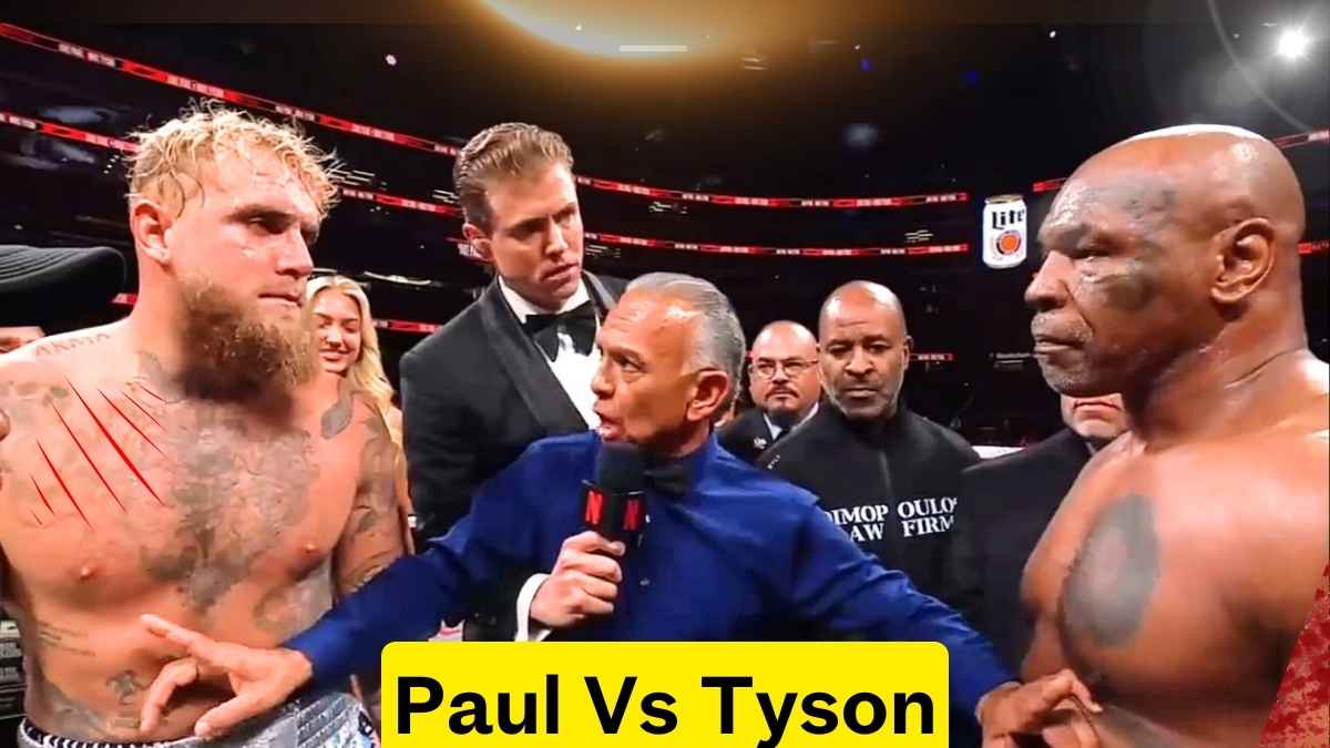 Jake Paul vs Mike Tyson